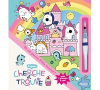 Cherche et trouve magique - Où est passée P'tite Licorne ? - Livre avec 1 pinceau à eau - Marta Sorte - Fleurus - Jeux livres objets
