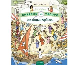Cherche et trouve Sara et Simon - Les douze Apôtres - Geert De Sutter - Mame - cartonné - Document jeunesse