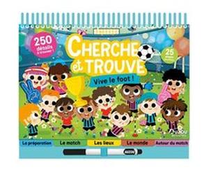 Cherche et trouve - Vive le foot ! Marta Sorte (Illustration), Clémentine Dérodit (Illustration)