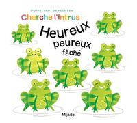 Cherche l intrus heureux peureux - Guido Van Genechten - Mijade Eds - cartonné - Album éveil dès la naissance