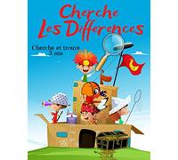 Cherche les Differences: Cherche et trouve des tout petits 3 ans, Trouve 5 erreurs entre deux images (avec réponses).