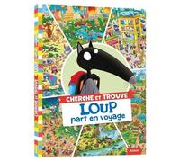 Orianne Lallemand – Cherche & trouve Loup part en voyage – Livre-jeu cartonné