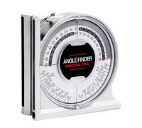 Chercheur d'angle magnétique - | Jauge d'angle magnétique | Niveau de tracteur de précision pour menuiserie, toiture, cadrage, métallurgie et soudure | Compilation robuste, écran clair, design