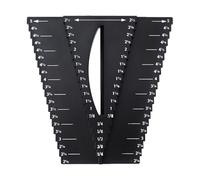 Chercheur de Centre,Outil de Mesure d'Angle 2 en 1,Outil de Traçage de Centre - pour Chantier Atelier Projets de Rénovation Fabrication de Meubles et Menuiserie