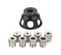 Chercheur de forage pour le travail du bois, guide de perçage pour localisateur de perforation - Localisateur de perforation robuste - Douilles de forage de 3 à 10 mm, outil de travail du bois