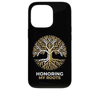 Chercheur en généalogie Honoring My Roots Coque pour iPhone 13 Pro