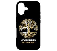 Chercheur en généalogie Honoring My Roots Coque pour iPhone 17