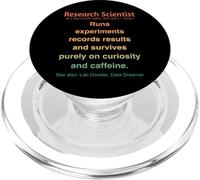 Chercheur Scientifique PopSockets PopGrip pour MagSafe