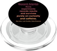 Chercheur Scientifique PopSockets PopGrip pour MagSafe