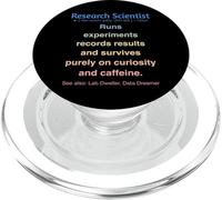 Chercheur Scientifique PopSockets PopGrip pour MagSafe