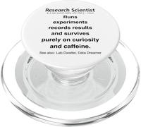 Chercheur Scientifique PopSockets PopGrip pour MagSafe