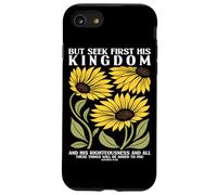 Cherchez d'abord Le Royaume de Dieu Tournesol Religion chrétienne Coque pour iPhone SE (2020) / 7/8