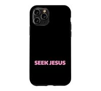 Cherchez Jésus, mais d'abord, Laissez-Moi remercier Dieu, Sauve, chrétien Coque pour iPhone 11 Pro