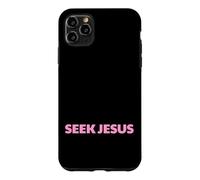 Cherchez Jésus, mais d'abord, Laissez-Moi remercier Dieu, Sauve, chrétien Coque pour iPhone 11 Pro Max