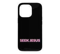 Cherchez Jésus, mais d'abord, Laissez-Moi remercier Dieu, Sauve, chrétien Coque pour iPhone 13 Pro