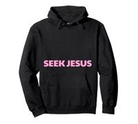 Cherchez Jésus, mais d'abord, Laissez-Moi remercier Dieu, Sauve, chrétien Sweat à Capuche
