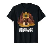 Cherchez L’Histoire Trouvez des Récits Explorez Le Passé T-Shirt