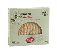 Cherchi - Pergamena di Pane - Guttiau - Biscuits au pain de semoule à l'huile d'olive et à l'origan Typique de la Sardaigne - 100 grammes