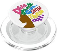 Chère Fille Noire, Melanin Girls, montrez-Leur à Toutes Les Femmes, sœur PopSockets PopGrip pour MagSafe
