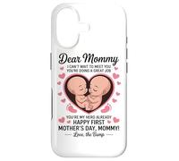 Chère Maman, Bonne Première Fête des Mères De Bump Coffee Coque pour iPhone 17