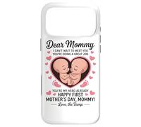 Chère Maman, Bonne Première Fête des Mères De Bump Coffee Coque pour iPhone 17 Pro Max