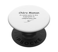 Chère Maman PopSockets PopGrip Adhésif