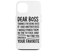 Chère Patronne Ou Cher Patron Merci D'être Patronne Ou Coque pour iPhone 13