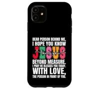 Chère Personne derrière Moi, j'espère Que tu Sais Que Jésus Aime Coque pour iPhone 11