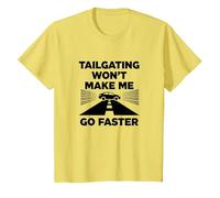 Chère Personne derrière Moi: Tailgating Won't Make Me Go Faster T-Shirt, Enfant, Citron, 3 Ans