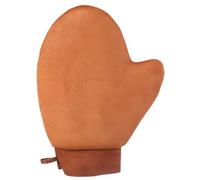 Chereda Gant de bronzage, gant bronzant en velours, faux gant double face applicateur de lotion autobronzante avec poignet élastique pour autobronzant