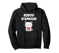 Chéri Bibou d'amour Couple Saint-Valentin Humour Bibou Sweat à Capuche