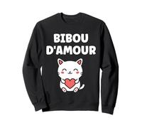 Chéri Bibou d'amour Couple Saint-Valentin Humour Bibou Sweatshirt
