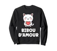 Chéri Bibou d'amour Couple Saint-Valentin Mignon Bibou Sweatshirt