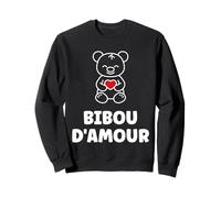 Chéri Bibou d'amour Saint-Valentin Mignon Couple Bibou Sweatshirt