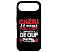 Chéri J'Ai Essayé De Te Trouver Cadeau Saint Valentin Amour Coque pour iPhone Air