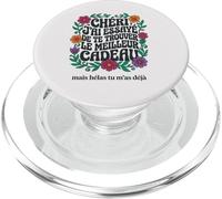 Chéri J'Ai Essayé Floral Bohème Rétro Cadeau pour Mari PopSockets PopGrip pour MagSafe
