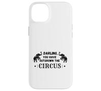 Chéri, tu ES devenu trop Grand pour Le Clown drôle d'éléphant de Cirque Coque pour iPhone 14 Plus
