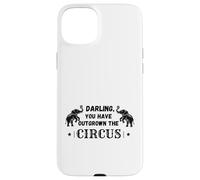 Chéri, tu ES devenu trop Grand pour Le Clown drôle d'éléphant de Cirque Coque pour iPhone 15 Plus