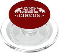 Chéri, tu ES devenu trop Grand pour Le Clown drôle d'éléphant de Cirque PopSockets PopGrip pour MagSafe