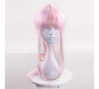 Chérie dans le FRANXX 02 zéro deux longue queue de cheval perruque Cosplay Costume CODE 002 femmes résistant à la chaleur cheveux synthétiques perruques roses MZ-1264