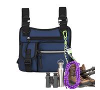 Chérie de Poitrine, 9.84x9.06x1.57 Pouce de Poitrine multifonctionnelle réglable avec Coupe 3D pour la randonnée, Le Gymnase, Les Sports, la Moto, l'entraînement, la Chasse, Le Gilet résistant à l'