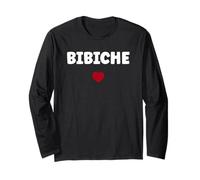 Chérie Petit Nom Bichette biche Amour Fille surnom Bibiche Manche Longue