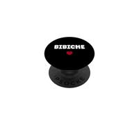 Chérie Petit Nom Bichette biche Amour Fille surnom Bibiche PopSockets PopGrip Adhésif