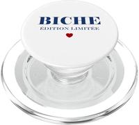 Chérie Petit Nom Bichette biche Amour Fille surnom Biche PopSockets PopGrip pour MagSafe