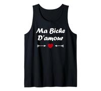 Chérie Petit Nom Bichette biche Amour surnom ma biche Débardeur