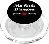 Chérie Petit Nom Bichette biche Amour surnom ma biche PopSockets PopGrip pour MagSafe