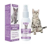 Cherioll Spray Calmant pour Chat,Anti-Stress pour Chat,Spray Apaisant à Base de Plantes, Comfort Zone Spray and Scratch Control Calming Spray for Cats