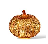 Cherishous Twinkle LED Light Pumpkins, Timer Lighted Sparkling Starry Night Light, Halloween Lighted Pumpkin Decorations, for Bedroom, Bathroom, Hallway, & Indoor/Outdoor Decor (Set C)