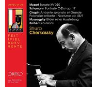 Cherkassky plays Mozart, Schumann, Chopin, Mussorvsky, Barber