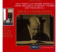 Cherkassky, Shura - Plays Bach Brahms Chopin & Liszt